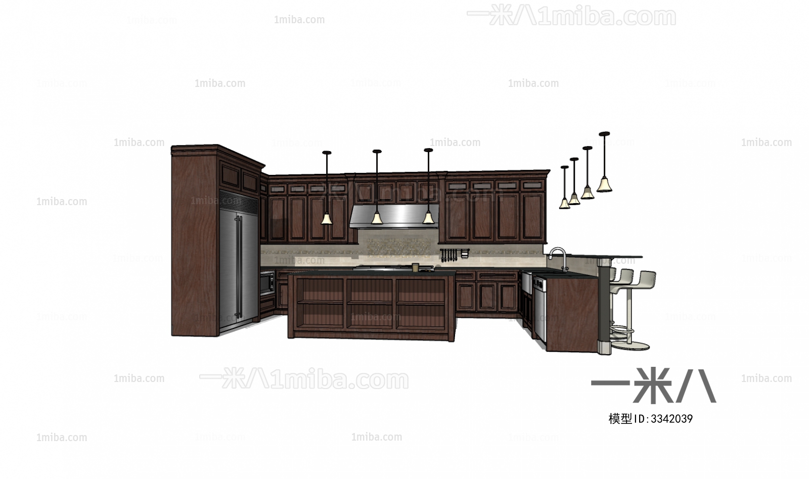 American Style Kitchen Cabinet