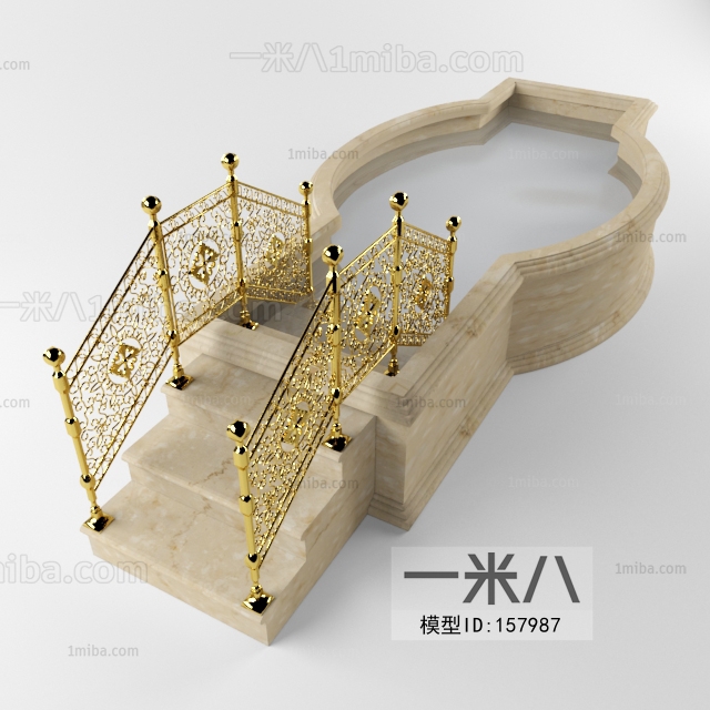 European Style Stair Balustrade/elevator