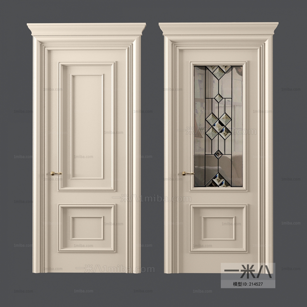 European Style Solid Wood Door