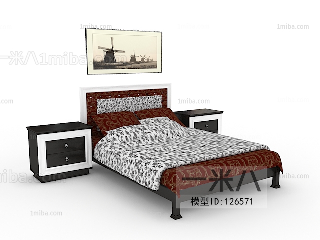 Modern Double Bed