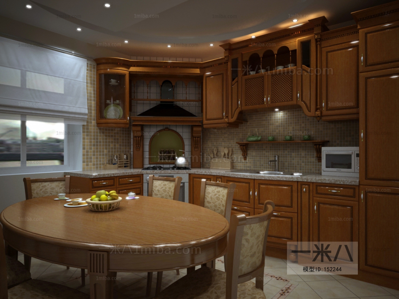 European Style Kitchen Cabinet