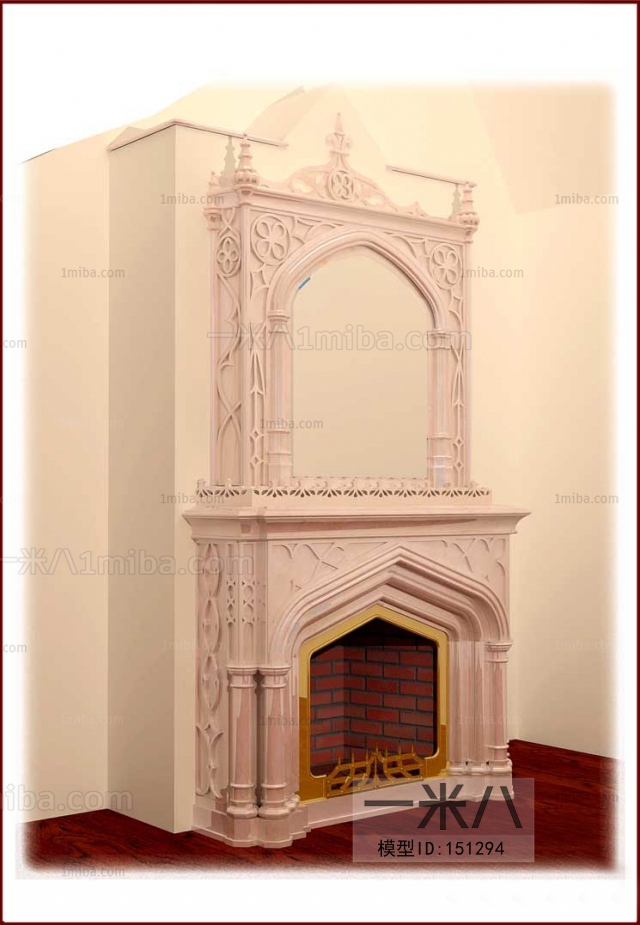 European Style Fireplace