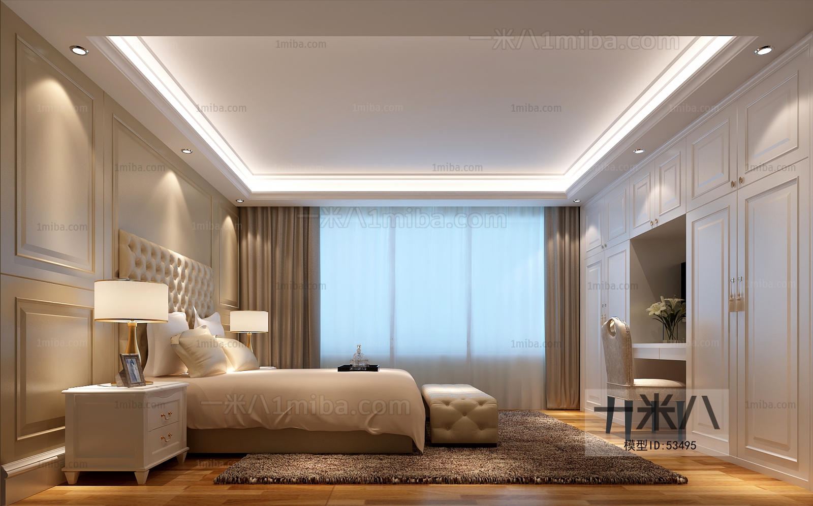 European Style Bedroom