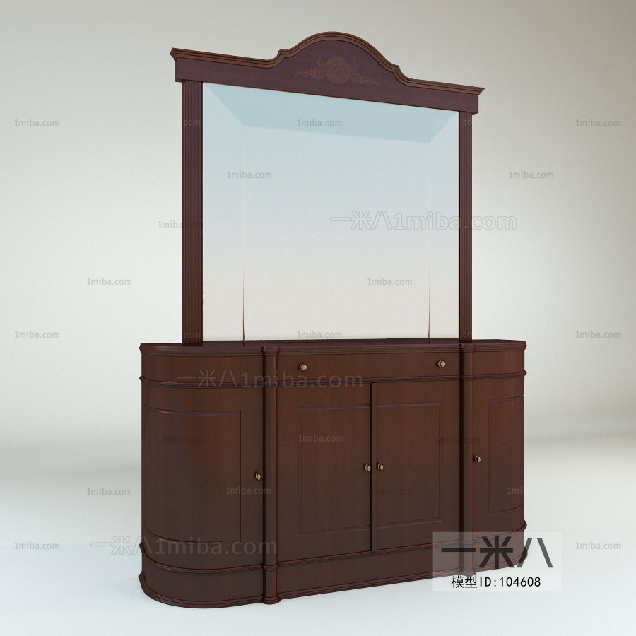 European Style Side Cabinet/Entrance Cabinet