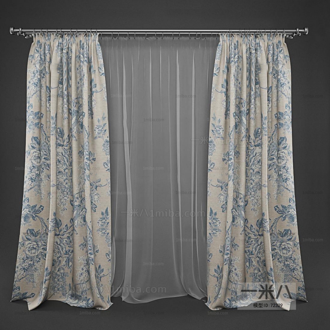 Modern Idyllic Style The Curtain