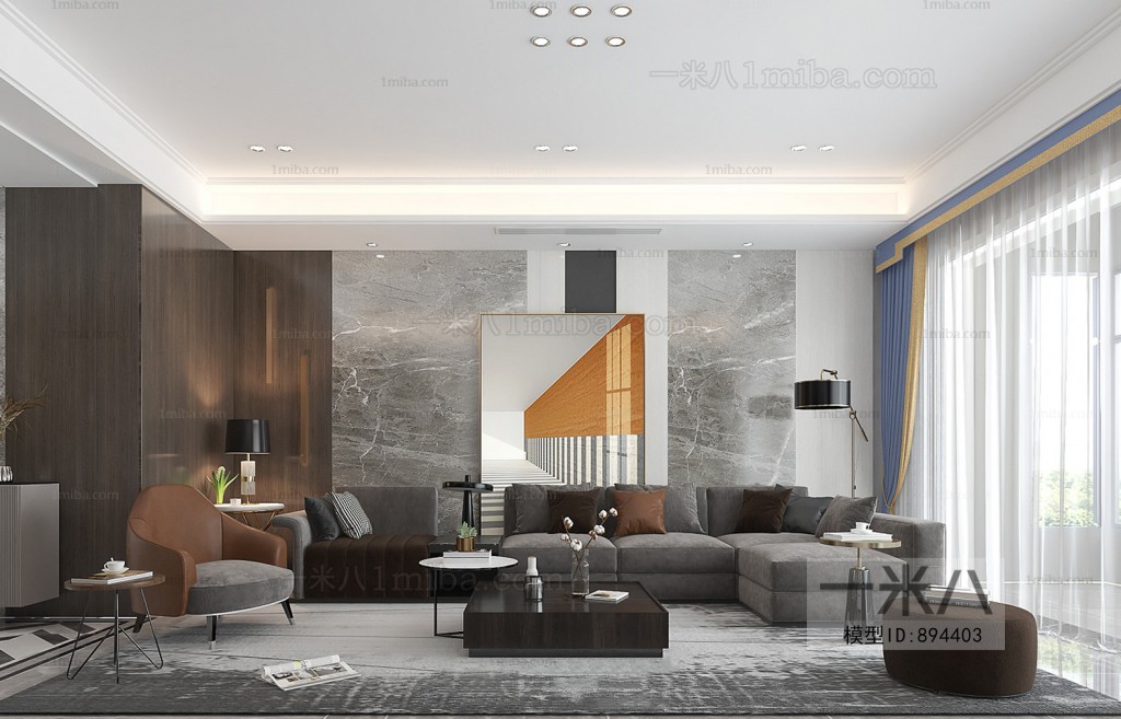 Modern A Living Room