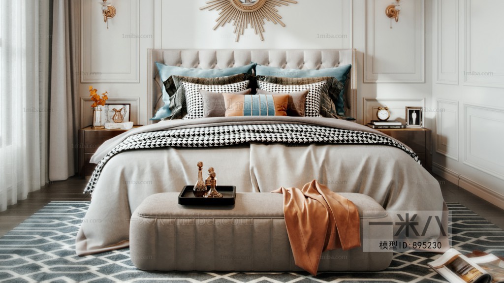 American Style Bedroom