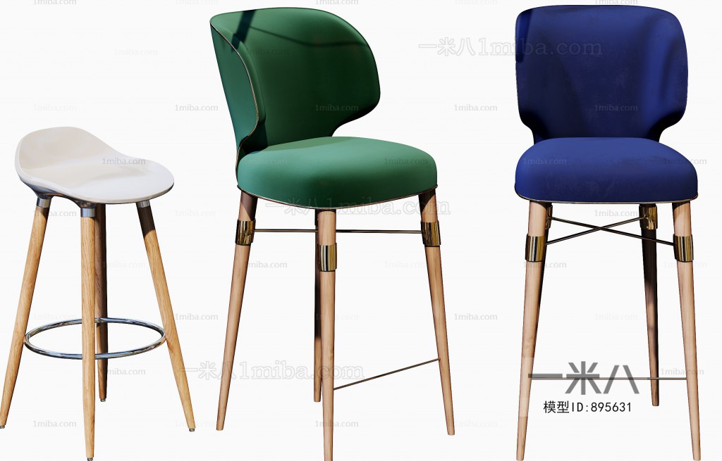 Nordic Style Bar Chair