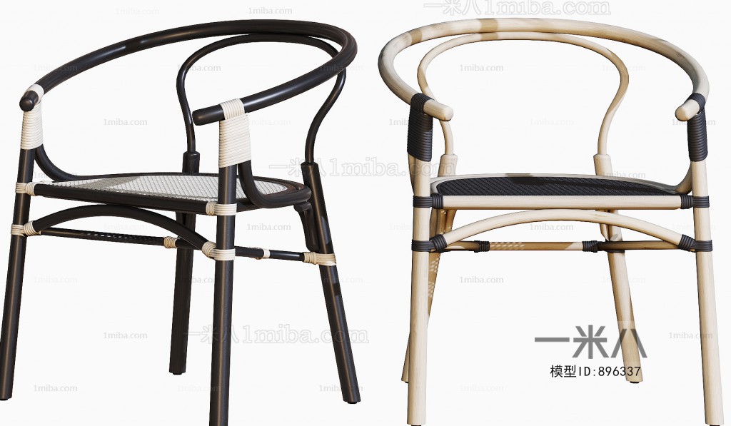 New Chinese Style Single Chair