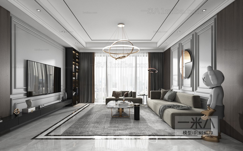 Modern A Living Room