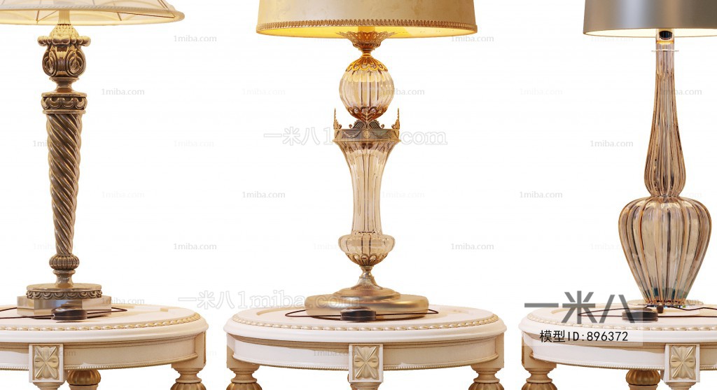 Simple European Style Table Lamp