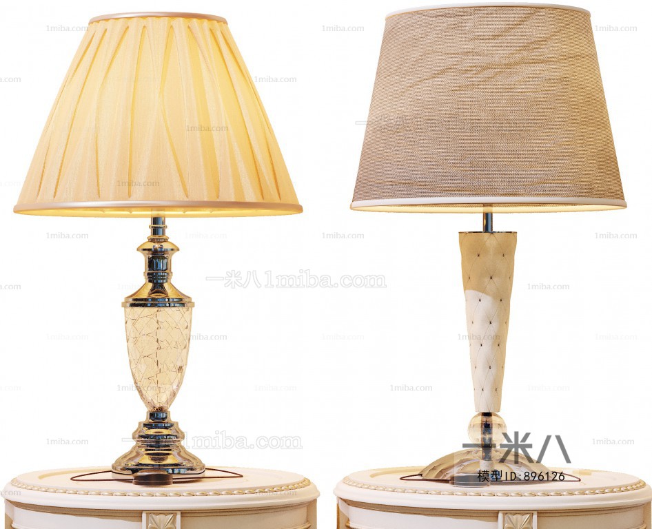 Simple European Style Table Lamp
