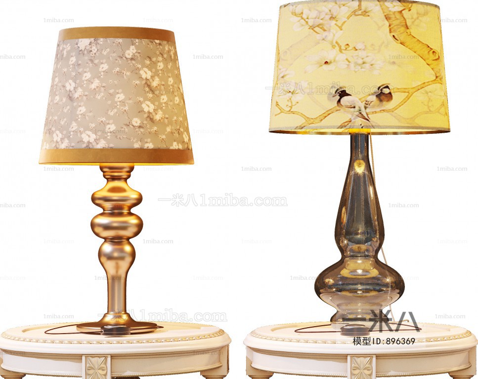 Simple European Style Table Lamp