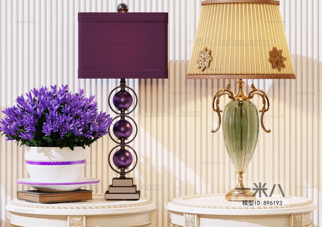 European Style Table Lamp