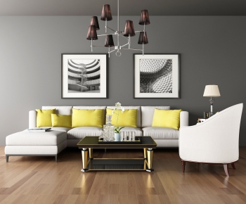 Simple European Style Sofa Combination-ID:674037652