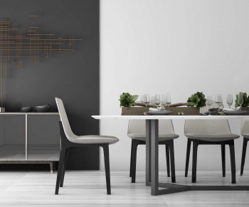 Modern Dining Table And Chairs-ID:819758327