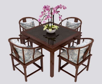 New Chinese Style Leisure Table And Chair-ID:786753266