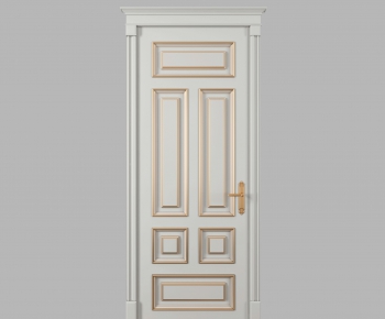 European Style Solid Wood Door-ID:478414691