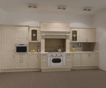 European Style Kitchen Cabinet-ID:389650459