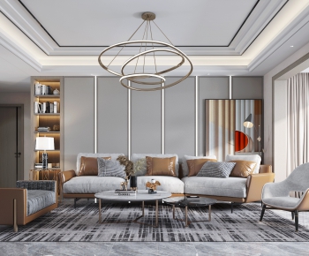 Modern A Living Room-ID:157337221