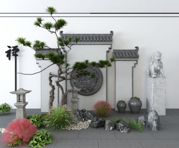 New Chinese Style Garden-ID:932306896