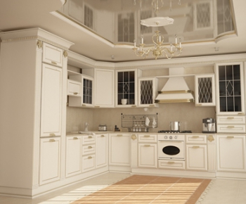 European Style Kitchen Cabinet-ID:920798485