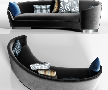 Modern Curved Sofa-ID:633076734