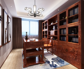 Chinese Style Study Space-ID:180511922