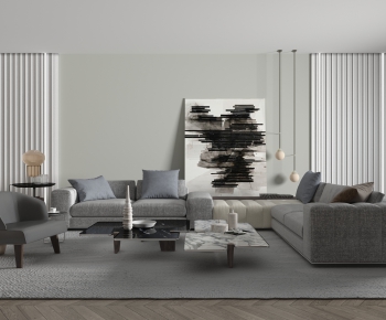 Modern Sofa Combination-ID:196517268