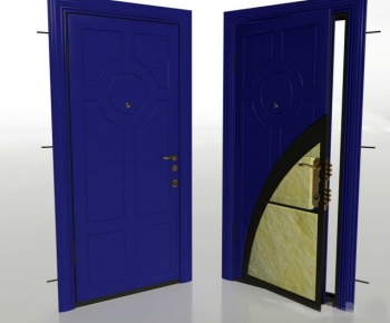 Modern Solid Wood Door-ID:558246267