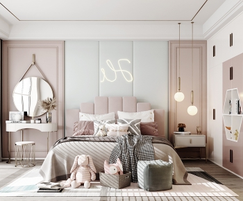 Nordic Style Girl's Room Daughter's Room-ID:882239255