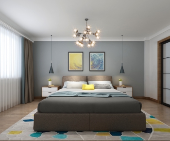 Nordic Style Bedroom-ID:510072434