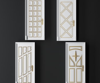 Simple European Style Single Door-ID:321493781