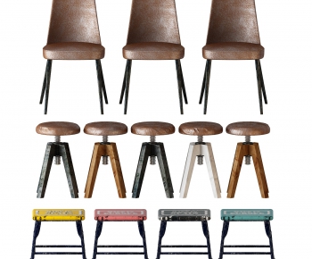 Simple European Style Single Chair-ID:669294694