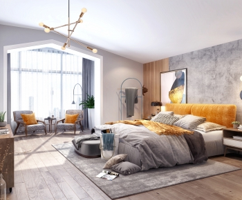 Nordic Style Bedroom-ID:288316833