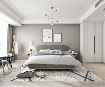 Nordic Style Bedroom-ID:972186478