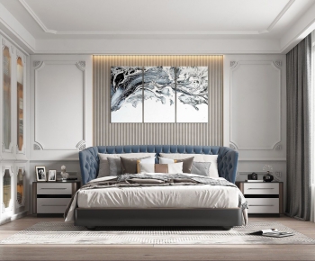 Simple European Style Bedroom-ID:926111519