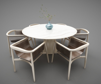 New Chinese Style Dining Table And Chairs-ID:369239891