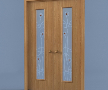 Modern Solid Wood Door-ID:948706454
