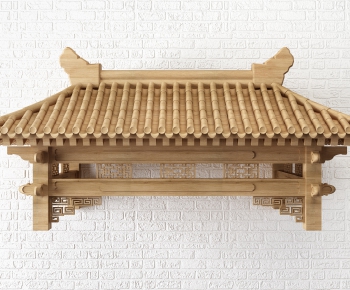 New Chinese Style Building Component-ID:875296893