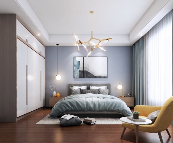 Nordic Style Bedroom-ID:219297629