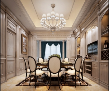 European Style Dining Room-ID:778934676