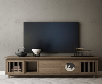 New Chinese Style TV Cabinet-ID:408691452
