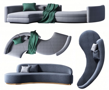 Modern Curved Sofa-ID:524382694