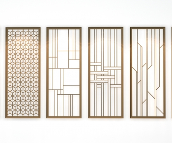 Modern Metal Screen Partition-ID:555024657