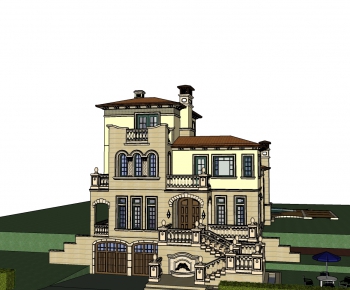 Modern Villa Appearance-ID:180109795