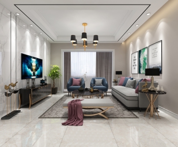 Modern A Living Room-ID:635828472