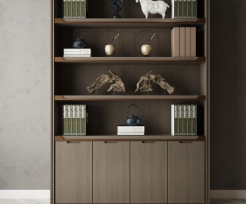 New Chinese Style Bookcase-ID:541235671
