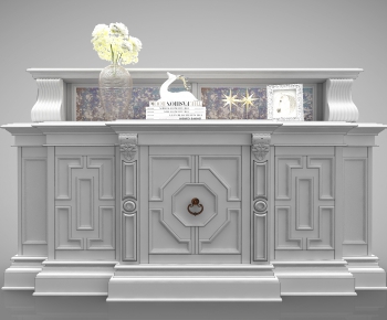European Style Decorative Cabinet-ID:435367165
