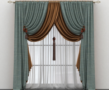 New Chinese Style The Curtain-ID:937150321